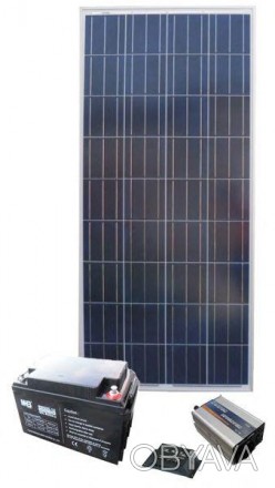 Автономная система энергообеспечения на солнечных панелях в самом общем случае в. . фото 1