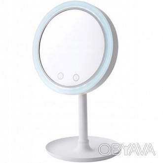 Настольное зеркало c LED подсветкой для макияжа круглое (W8)
Настольное зеркало . . фото 1
