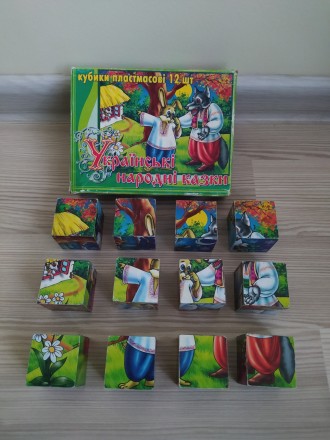К вашему вниманию продам вот такие кубики-пазл "Українські народні казки&qu. . фото 9