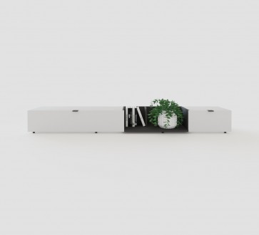 Тумба под телевизор в стиле минимализм от мебельной фабрики WOSCO. Модель отлича. . фото 2