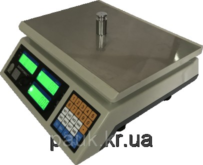 Торгові ваги, 15 кг ВТД-СЛ1(F902H-15EC1), рідкокристалічний дисплей
Модель: ВТД-. . фото 4