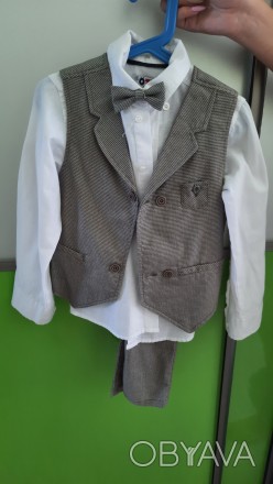 Продам школьный костюм для мальчика в стиле кежел. Цена 500 грн. Замеры: Штаны: . . фото 1