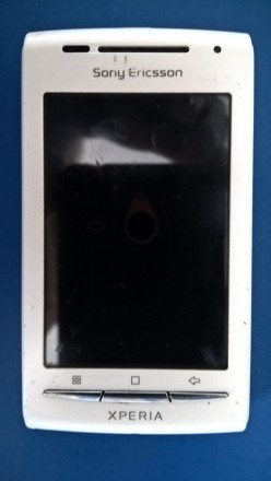 Sony Ericsson E15i (смотрите фото) б/ушный сенсорный телефон белого цвета в хоро. . фото 2