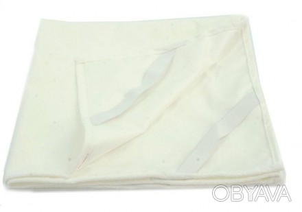 Наматрасник непромокаемый на резинке "Аквастоп" 60х120 см - цвет белый "ТМ Алекс. . фото 1