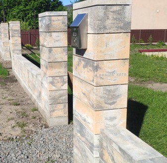 Компанія Наша Хата ворота та паркани -  пропонує стильні сучасні блоки PREMIUM C. . фото 6