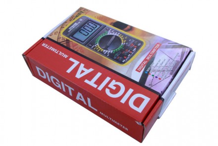 Цифровой мультиметр тестер DT-9207AЦифровой мультиметр модели DT9207A использует. . фото 5
