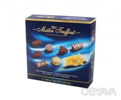 
Конфеты Maitre Truffout Assorted Pralines#nbsp;изготовлены из молочного шоколад. . фото 1