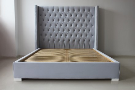 Ліжко 1,6×2 , без підйомного механізма вартість 16000грн   в тканині на ви. . фото 4