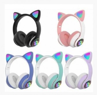 Беспроводные наушники Cat Ear с милыми кошачьими ушками. Одесса. фото 1 Беспроводные наушники Cat Ear с милыми кошачьими ушками. Одесса. фото 1