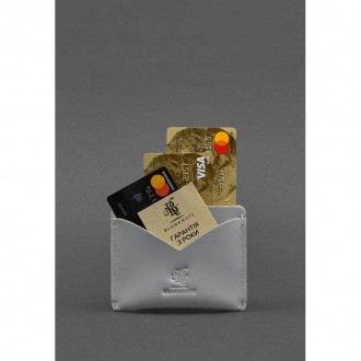 Ультра-тонкий кожаный кошелек для купюр и платежных карт. Если Вы не любите носи. . фото 3