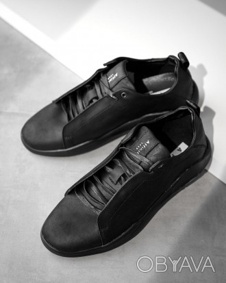 
Мужские кроссовки кожаные Афинити (мод.1192) черные
 
Данная модель сочетает в . . фото 1