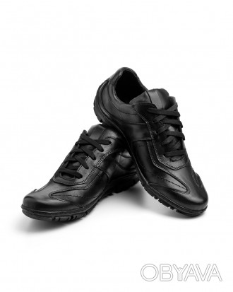 
Мужские кроссовки кожаные (мод.Бек) черные
 
Данная модель сочетает в себе макс. . фото 1