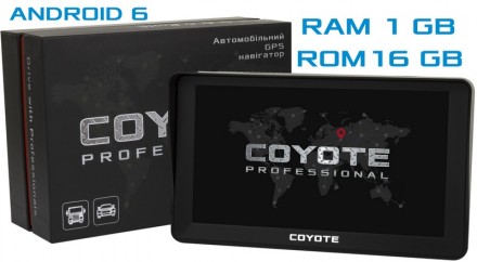 GPS COYOTE 820 TORR PRO 1gb 16gb Type C 7 дюймов Андроид Навигатор с картами 20. Киев. фото 1 GPS COYOTE 820 TORR PRO 1gb 16gb Type C 7 дюймов Андроид Навигатор с картами 20. Киев. фото 1