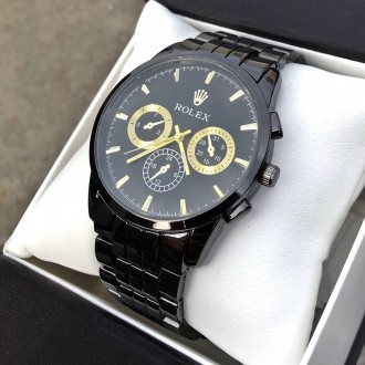 Мужские черные наручные часы Rolex / Ролекс. Харьков. фото 1 Мужские черные наручные часы Rolex / Ролекс. Харьков. фото 1