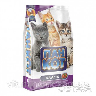 Сухой корм Пан Кот для котят всех пород до 12 месяцев, классик, 10 кг