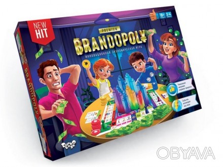 Гра настільна Brandopoly premium Danko Toys G-BrP-01-01
 
Будьте готові до непер. . фото 1