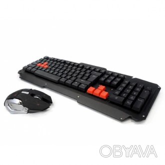 Беспроводная клавиатура с мышкой UTM НК 6700
Ігрова бездротова клавіатура з мише. . фото 1