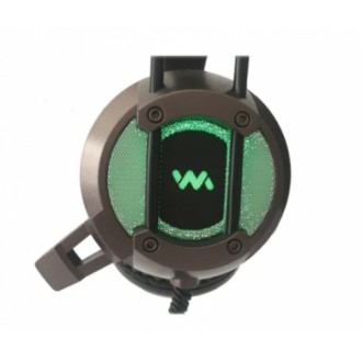 Геймерські навушники WangMing WM-9600 зі світлодіодним підсвічуванням Green. Конотоп. фото 1 Геймерські навушники WangMing WM-9600 зі світлодіодним підсвічуванням Green. Конотоп. фото 1