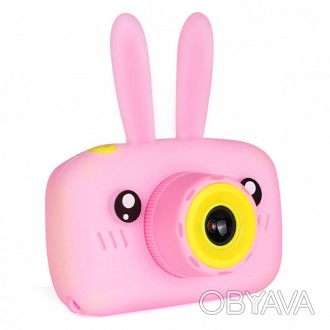Милейшая камера-зайчик для детей - это отличная цифровая игрушка, позволяющая ре. . фото 1