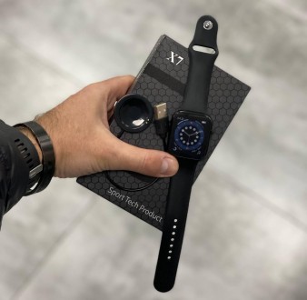 Смарт-годинник Smart Watch X7 з силіконовим ремінцем. Конотоп. фото 1 Смарт-годинник Smart Watch X7 з силіконовим ремінцем. Конотоп. фото 1