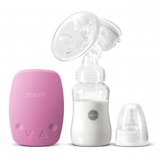 Електричний молоковідсмоктувач Bebumi BS Eco (C pink) з силіконовою соскою. Конотоп. фото 1 Електричний молоковідсмоктувач Bebumi BS Eco (C pink) з силіконовою соскою. Конотоп. фото 1