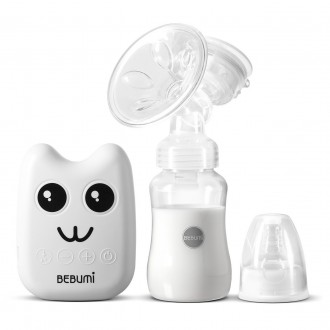 Електричний молоковідсмоктувач Bebumi BS Eco (B white) з силіконовою соскою. Конотоп. фото 1 Електричний молоковідсмоктувач Bebumi BS Eco (B white) з силіконовою соскою. Конотоп. фото 1