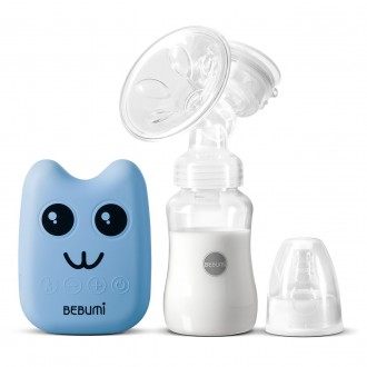 Електричний молоковідсмоктувач Bebumi BS Eco (B blue) з силіконовою соскою. Конотоп. фото 1 Електричний молоковідсмоктувач Bebumi BS Eco (B blue) з силіконовою соскою. Конотоп. фото 1