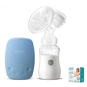 Електричний молоковідсмоктувач Bebumi BS Eco (C blue) з силіконовою соскою + пак. Конотоп. фото 1 Електричний молоковідсмоктувач Bebumi BS Eco (C blue) з силіконовою соскою + пак. Конотоп. фото 1