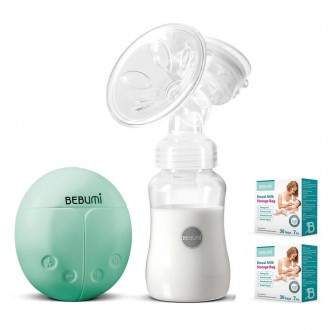 Электрический молокоотсос Bebumi BS Eco (A green) с силиконовой соской + пакеты . Конотоп. фото 1 Электрический молокоотсос Bebumi BS Eco (A green) с силиконовой соской + пакеты . Конотоп. фото 1