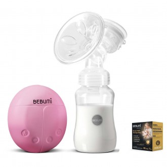 Електричний молоковідсмоктувач Bebumi BS Eco (A pink) з силіконовою соскою + пак. Конотоп. фото 1 Електричний молоковідсмоктувач Bebumi BS Eco (A pink) з силіконовою соскою + пак. Конотоп. фото 1