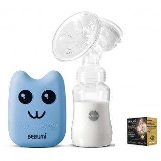 Електричний молоковідсмоктувач Bebumi BS Eco (B blue) з силіконовою соскою + пак. Конотоп. фото 1 Електричний молоковідсмоктувач Bebumi BS Eco (B blue) з силіконовою соскою + пак. Конотоп. фото 1