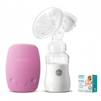 Електричний молоковідсмоктувач Bebumi BS Eco (C pink) з силіконовою соскою + пак. Конотоп. фото 1 Електричний молоковідсмоктувач Bebumi BS Eco (C pink) з силіконовою соскою + пак. Конотоп. фото 1