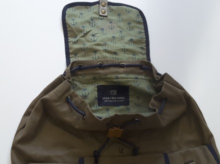 Стильный рюкзак нидерландского дорогостоящего бренда Scotch&Soda Amsterdams . . фото 3