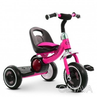 Трехколесный велосипед с подсветкой колёс и музыкой M 3650
Детский трехколесный . . фото 1