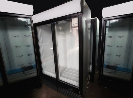 Вертикальня витрина, холодильный шкаф 60-140см размер по ширине двери.
Высота в. . фото 2