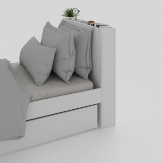 Односпальная кровать от мебельной фабрики WOSCO необходимый элемент интерьера дл. . фото 4