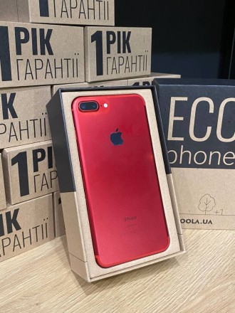 iPhone 7 Plus 128gb Red Refurbished з ГАРАНТІЄЮ 1 рік. Львів. фото 1 iPhone 7 Plus 128gb Red Refurbished з ГАРАНТІЄЮ 1 рік. Львів. фото 1