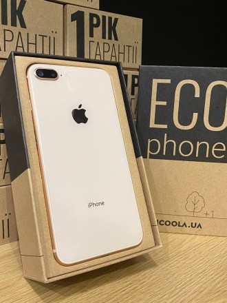 iPhone 8 Plus 256gb Gold refurbished з безкоштовною гарантією 1 рік. Львов. фото 1 iPhone 8 Plus 256gb Gold refurbished з безкоштовною гарантією 1 рік. Львов. фото 1