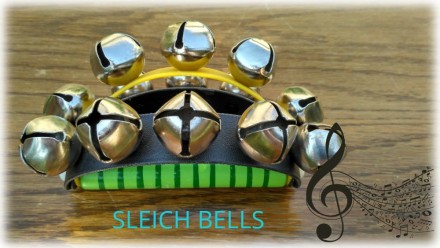 Sleigh Bells- бубенцы, тамбурин, Jingle Stack. . фото 2