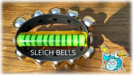 Sleigh Bells- бубенцы, тамбурин, Jingle Stack. . фото 5