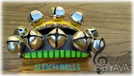 Sleigh Bells- бубенцы, тамбурин, Jingle Stack. . фото 1