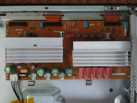 Samsung PS50A451P1 разборка  дефект панели вертикальные полосы
1.Майн  BN41-009. . фото 6