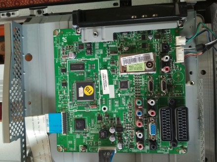 Samsung PS50A451P1 разборка  дефект панели вертикальные полосы
1.Майн  BN41-009. . фото 3
