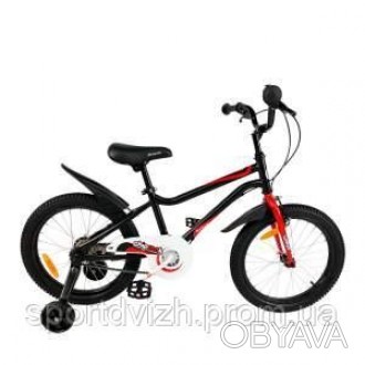 Дитячий велосипед RoyalBaby Chipmunk MK 18", Official UA, чорний Производитель: . . фото 1