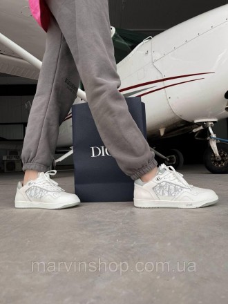 Кроссовки женские белые Dior B27 Low-Top Sneaker (06602)
Очень стильные женские . . фото 5