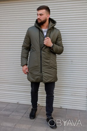 Артикул: 2084
Зимняя удлиненная куртка цвета хаки
Размеры: S,M,L,XL,XXL | На фот. . фото 1