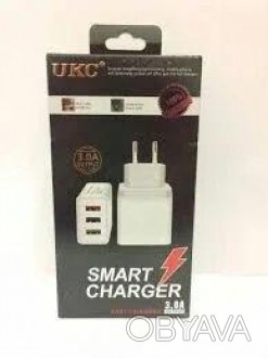 Быстрая USB зарядка Smart Charger
Сетевое зарядное устройство UKC Fast Charge AR. . фото 1