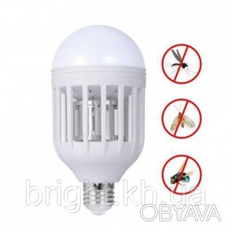 Отпугиватель Лампа приманка для насекомых светодиодная Zapp Light
Принцип работы. . фото 1