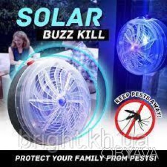 Прибор для уничтожения насекомых в помещении и на улице Solar Buzzkill.
Прибор д. . фото 1