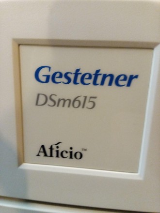 Продам  черно-белое сетевое лазерное МФУ А3 формата  Gestetner Aficio Dsm615 в о. . фото 4
